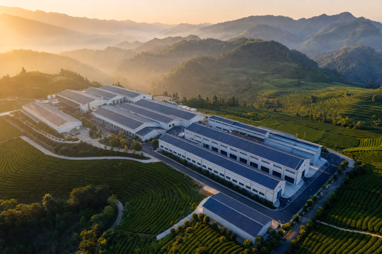 China-origin matcha production view for Japan versus China buyer comparison